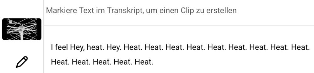 alphabet/google/youtube tries to detect lyrics in an instrumental song