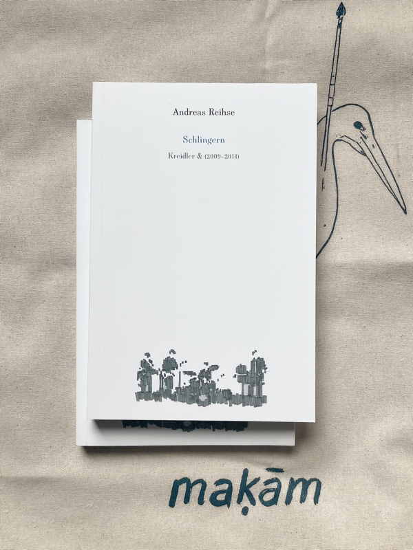 Andreas Reihse Schlingern book on makam bag