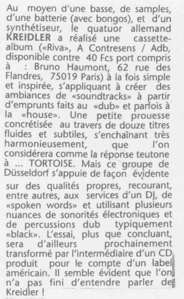 Kreidler rev in magazine octopus