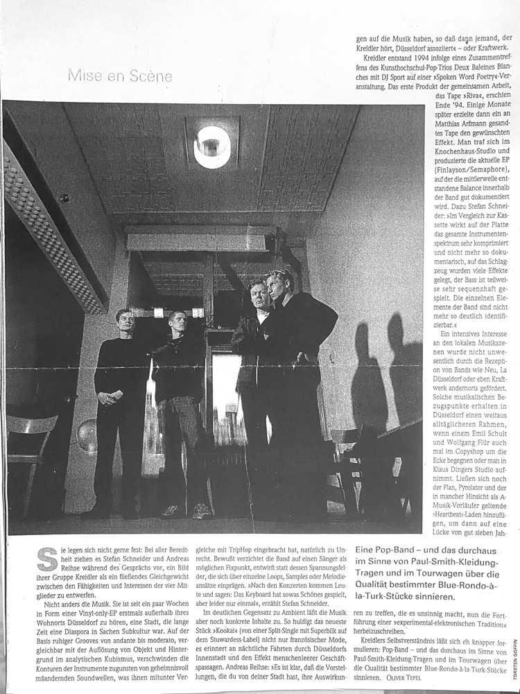 kr review, Spex magazine